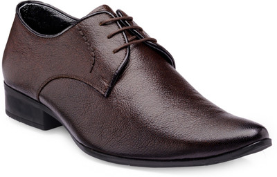 

Teakwood Derby For Men(Brown
