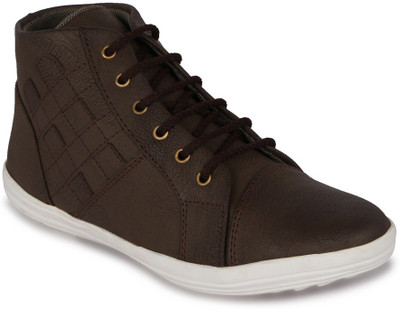 

Kielz Gents Canvas Shoes For Men(Brown