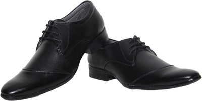 

Azzaro Black Frank Lace Up Shoes For Men(Black