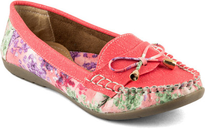 

Tashi Stylish Pink Loafers For Women(Pink