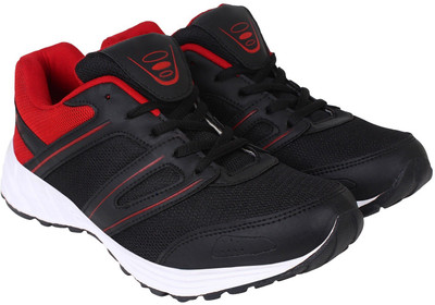 

NRGY Aero Running Shoes For Men(Black, Red