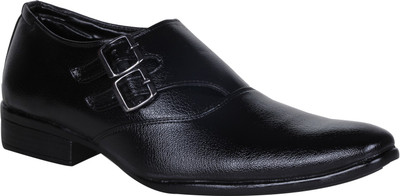 

Kraasa Trendy 1020 Monk Strap For Men(Black