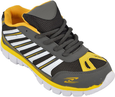 

Porcupine Running Shoes For Men(Grey), Grey / yellow
