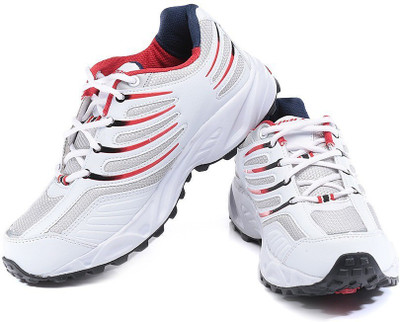 

Sparx SM-163 Running Shoes For Men(White, Red), Whitered