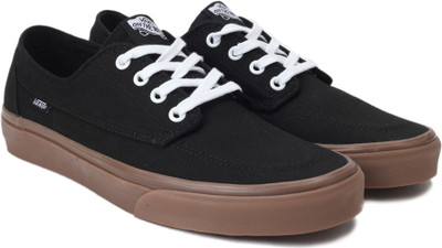 

Vans Brigata Sneakers For Men(Black, (gumsole) black