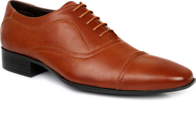 

Escaro Men's Formal Lace Up For Men(Tan