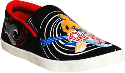 

Fuoko ROCK ON Loafers For Men(Black