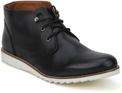 

Knotty Derby Colin Chukka Boots For Men(Black