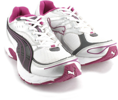 

Puma Axis Ii Wn S Dp Running Shoes For Women(White, White;fuchsia purple