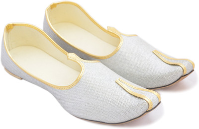 

Sapphire Wedding Jutis For Men(Silver)
