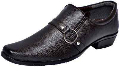 

FAUSTO Trendy Slip On For Men(Brown)