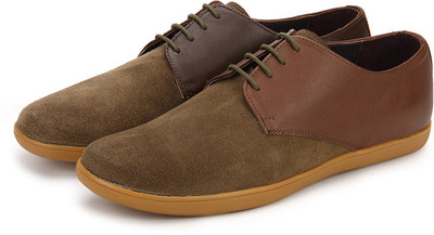 

Arden Devon Derby Casuals Shoes For Men(Olive, Brown