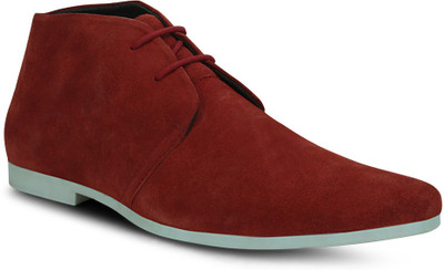 

Get Glamr Red Men's Casual Shoes For Men(Red)