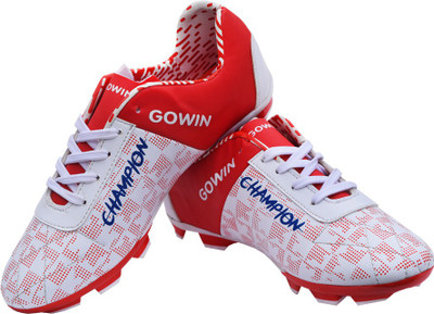 

Gowin Champion White/Red Football Shoes For Men(White, Red