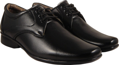 

Action Synergy Men's PL4494 Black Formal Derby For Men(Black