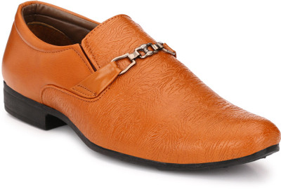 

John Karsun Royal Slip On For Men(Tan