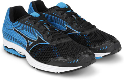 

Mizuno Wave Sayonara 3 Running Shoes For Men(Blue, Black, Black::black::atomic blue