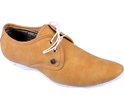 

Porcupine Laced Casuals Shoes For Men(Beige)