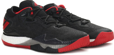 

ADIDAS CRAZYLIGHT BOOST LOW 2016 Basketball Shoes For Men(Black, Cblack/scarle/cblack