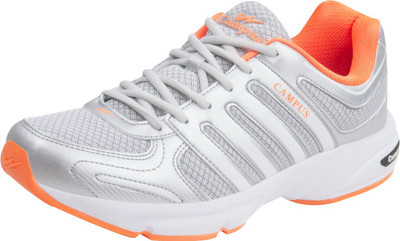 

Campus Turbo Running Shoes For Men(Silver, Orange)
