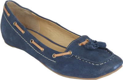 

Salt N Pepper 306 Blue Boat Shoes For Women(Blue
