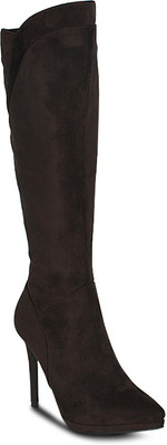 

Get Glamr Designer Suede Boots For Women(Brown