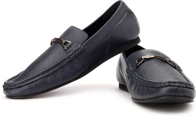 

U.S. Polo Assn Burti Genuine Leather Slip On Shoes For Men(Navy)