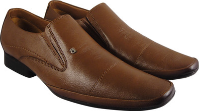 

Action Synergy 4867 Genuine Leather Formal Shoe Slip On For Men(Tan, Camel