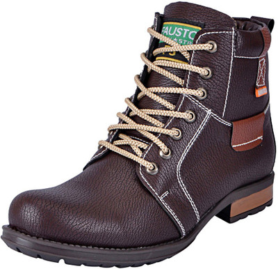 

FAUSTO Hiking and Trekking Boots For Men(Brown)
