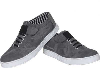 

Azzaro Black Tiskana Casual Shoes For Men(Grey