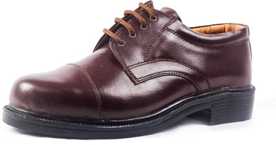 

LeCobbs Suave Lace Up Shoes For Men(Brown