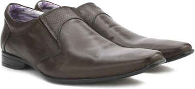 

Provogue Slip On Shoes For Men(Brown