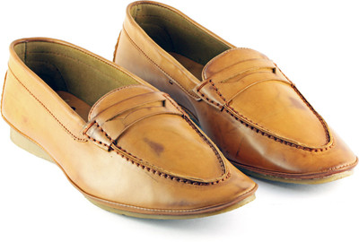 

DeVEE Goose Old English 2nd Edition Tan Loafers For Men(Tan