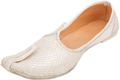 

Footrendz Wedding Jutti Jutis For Men(Beige), Creame