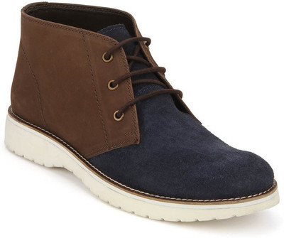

Arden Dennis Ankle Boots For Men(Blue, Brown