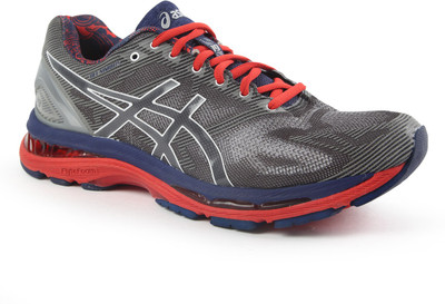 

Asics Gel-Nimbus 19 Lite-Show Running Shoes For Men(Grey, Carbon::white::reflective