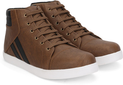 

Vulcan Knight Mid Ankle Sneakers For Men(Tan
