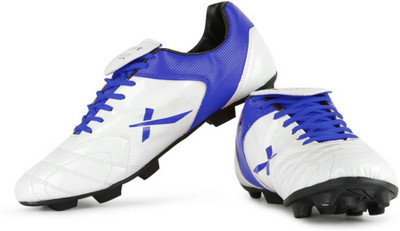 

Vector X Fusion White Blue Football Shoes For Men(White, Blue