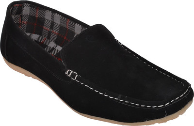

Exotique EX0026Black Loafers For Men(Black