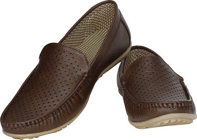 

Kraasa Trendy Loafers For Men(Brown