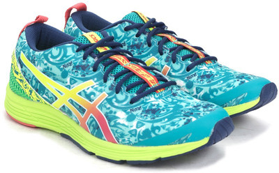 

Asics Running shoe For Women(Green, Lapis/safety yellow/guava