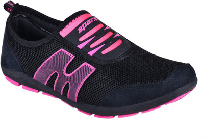 

Sparx Stylish Black Pink Running Shoes For Women(Black, Pink