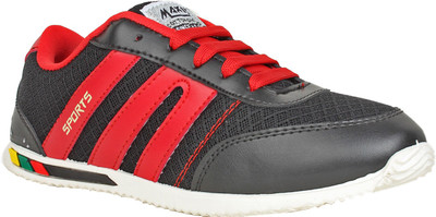 

Stylistry Maxis Mens Running Shoes For Men(Black, Red