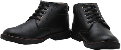 

Footrest Boots For Men(Black