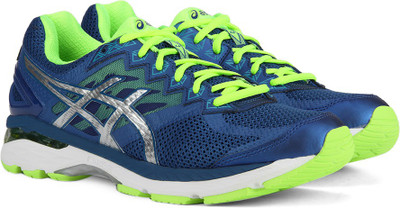 

Asics GT-2000 4 Running Shoes For Men(Blue, Asics blue/silver/flash yellow