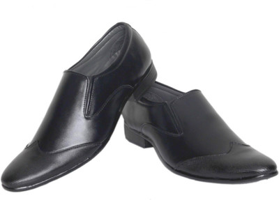 

Azzaro Black Brut Slip On Shoes For Men(Black