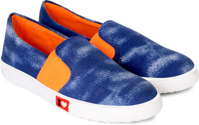 

Sam Stefy Canvas Shoes For Women(Blue)