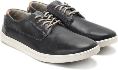 

Clarks Newood Fly Men Genuine Leather Sneakers For Men(Blue, Brown, White, Navy