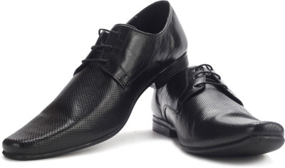 

Red Tape Men Genuine Leather Lace Up Shoes For Men(Black)