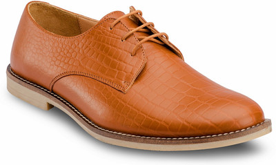 

De Scalzo Italian Lace Up For Men(Tan)